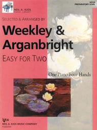 Easy for Two piano sheet music cover Thumbnail